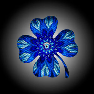 Blue Lucky Clover