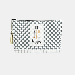 Be Happy Cosmetic Bag