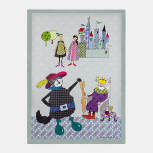 Puss in Boots & The Dashing Prince Canvas Print