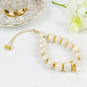 Maia Ceramic Bead Bracelet