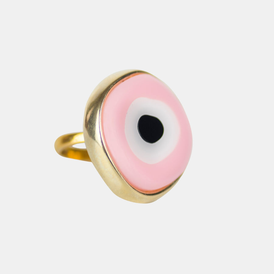 Pink Delight Mati Ring