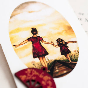 A Mother's Hold Bookmark