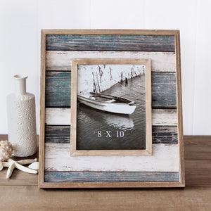 Heaven Sends Driftwood Stripe Photo Frame