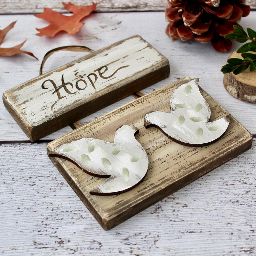 Doves Of Hope Wall Hanging Decor