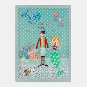 Little Mermaid & The Prince Canvas Print