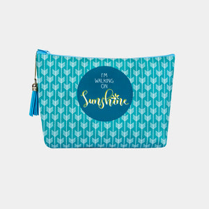 I'm Walking On Sunshine Cosmetic Bag