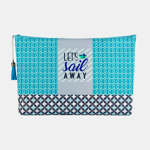 Let's Sail Away Toiletry Bag