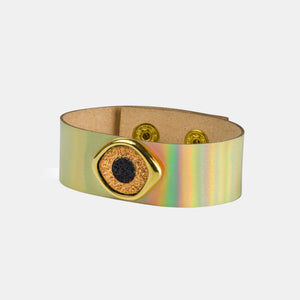 Zena Leather Bracelet - Bronze