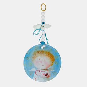 Little Apollo Glass Ornament