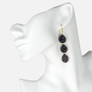 Midnight Sky Teardrop Earrings