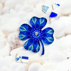 Blue Lucky Clover