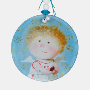 Little Apollo Glass Ornament