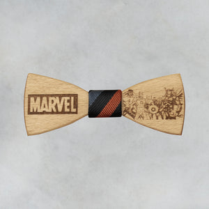 Marvel - Boy's Wooden Bow Tie