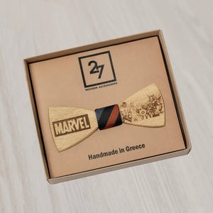 Marvel - Boy's Wooden Bow Tie