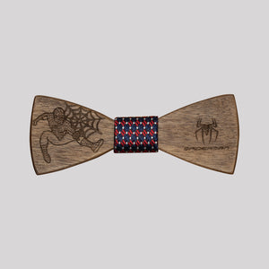 Spiderman - Boy's Wooden Bow Tie