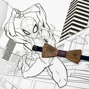 Spiderman - Boy's Wooden Bow Tie