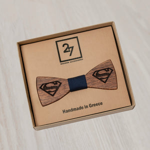 Superman - Boy's Wooden Bow Tie