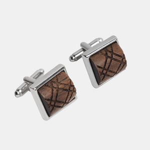 Cufflinks - Martin In Walnut