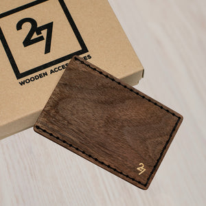 Mateo In Walnut Cardholder