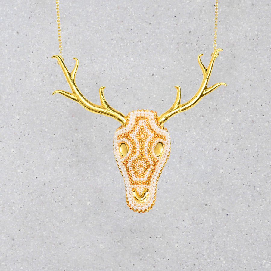 Deer Necklace - Majestic Jewel