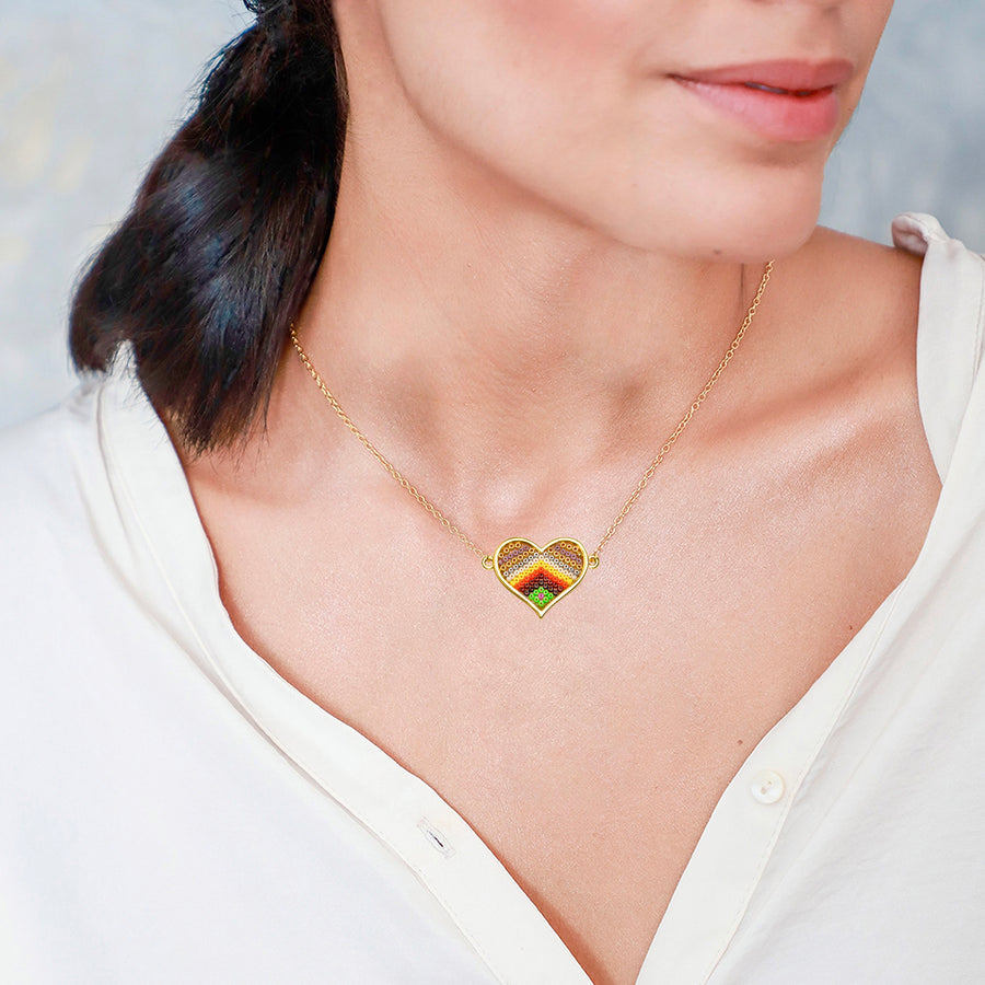 Heart Necklace - Valeria Amor