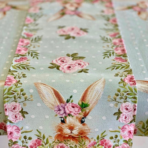 The Easter Bunny Table Runner - Pink Blossom