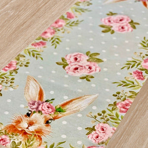 The Easter Bunny Table Runner - Pink Blossom