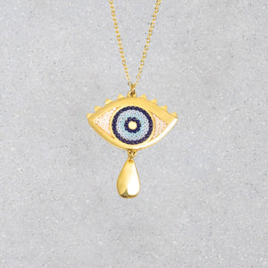 Grecian Eye Necklace - Harmonia