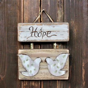 Doves Of Hope Wall Hanging Decor